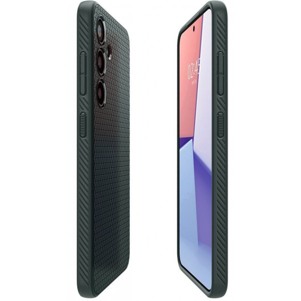 Фото - Чохол для смартфону Spigen for Samsung Galaxy S24 Liquid Air, Abyss Green (ACS07348)