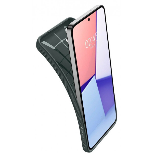 Фото - Чохол для смартфону Spigen for Samsung Galaxy S24 Liquid Air, Abyss Green (ACS07348)