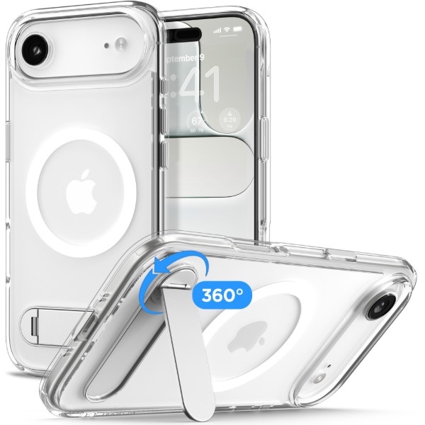 Фото - Чохол для смартфону Spigen for iPhone 17 Air, Ultra Hybrid S MagFit, Clear White (ACS09926)