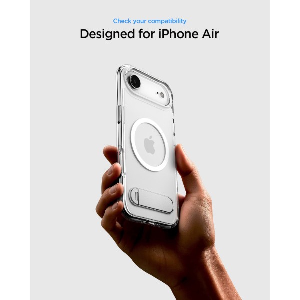 Фото - Чохол для смартфону Spigen for iPhone 17 Air, Ultra Hybrid S MagFit, Clear White (ACS09926)