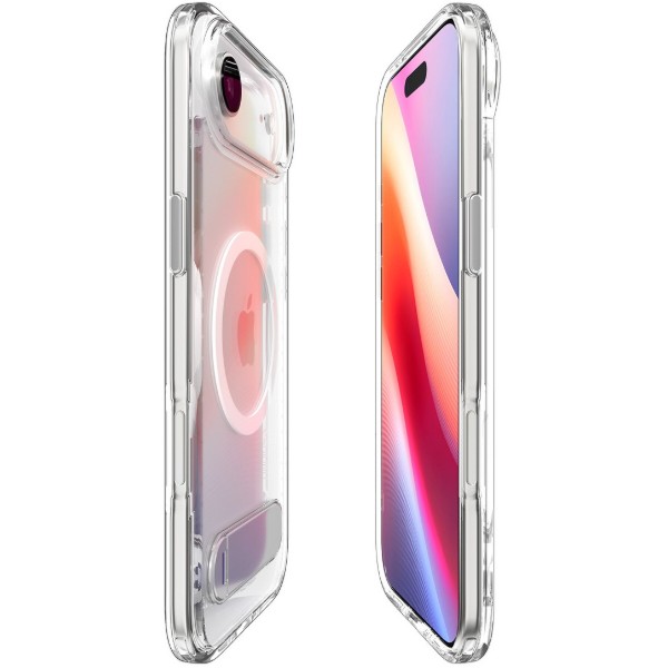Фото - Чохол для смартфону Spigen for iPhone 17 Air, Ultra Hybrid S MagFit, Clear White (ACS09926)
