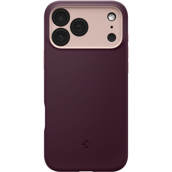 Фото - Чохол для смартфону Spigen for iPhone 17 Pro Max, Nano Pop MagFit, Burgundy Bean (ACS10261)