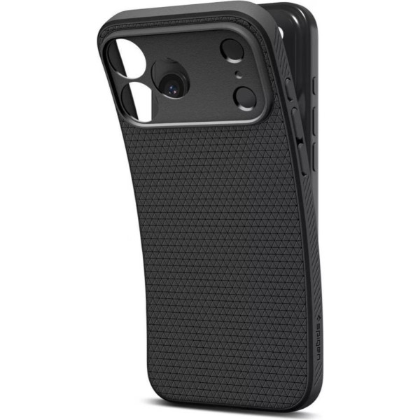 Фото - Чохол для смартфону Spigen for iPhone 17 Pro Max, Liquid Air, Matte Black (ACS10265)