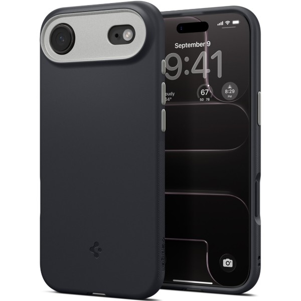 Фото - Чехол для смартфона Spigen for iPhone 17 Air, Nano Pop MagFit, Black Sesame (ACS10301)