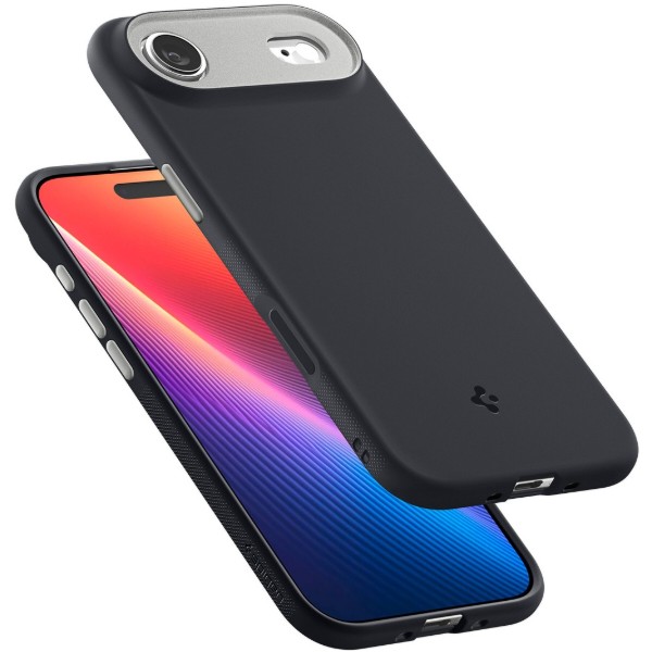 Фото - Чехол для смартфона Spigen for iPhone 17 Air, Nano Pop MagFit, Black Sesame (ACS10301)