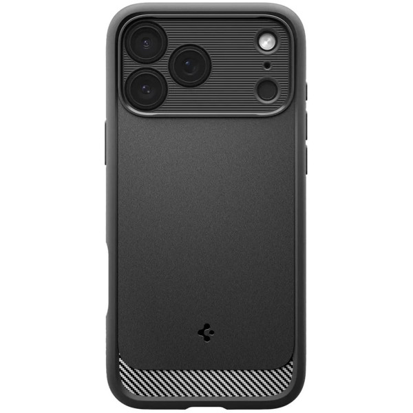 Фото - Чохол для смартфону Spigen for iPhone 17 Pro, Rugged Armor MagFit, Matte Black (ACS10329)