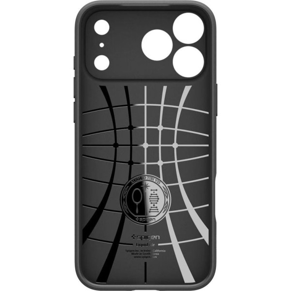 Фото - Чохол для смартфону Spigen for iPhone 17 Pro, Liquid Air, Matte Black (ACS10331)