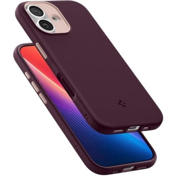 Фото - Чохол для смартфону Spigen for iPhone 17, Nano Pop MagFit, Burgundy Bean (ACS10365)