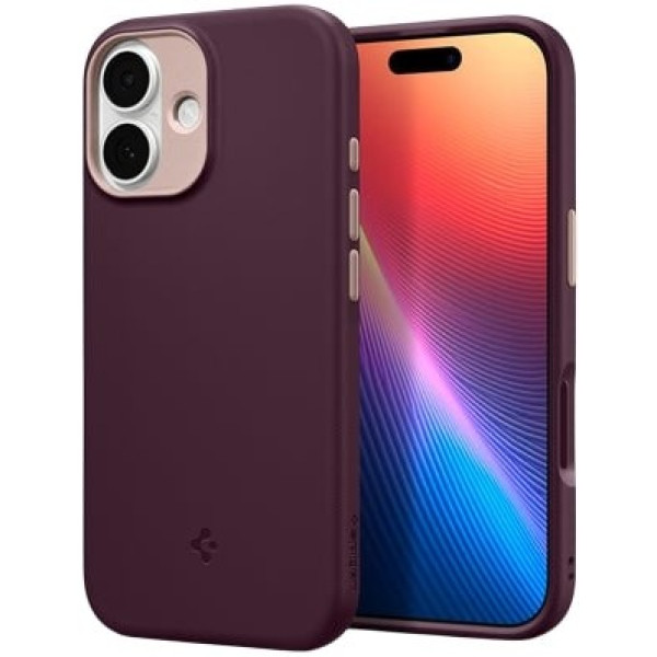 Фото - Чохол для смартфону Spigen for iPhone 17, Nano Pop MagFit, Burgundy Bean (ACS10365)