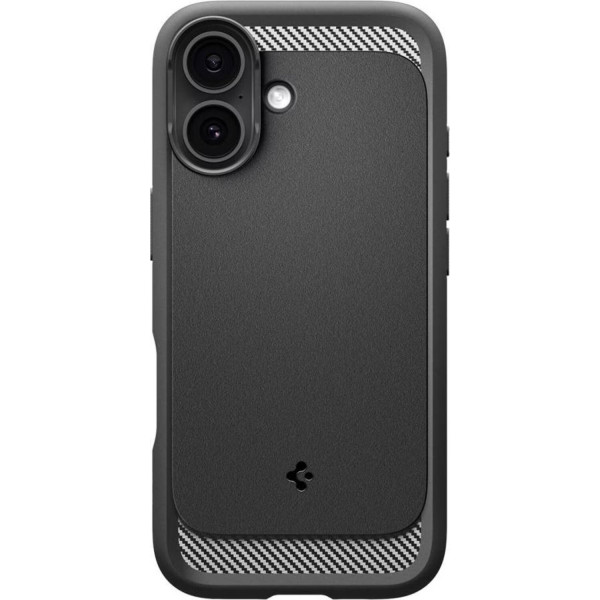 Фото - Чохол для смартфону Spigen for iPhone 17, Rugged Armor MagFit, Matte Black (ACS10367)