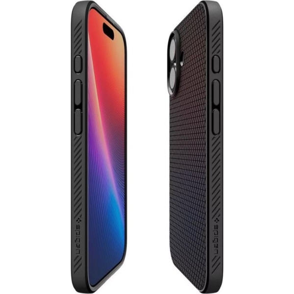 Фото - Чехол для смартфона Spigen for iPhone 17, Liquid Air, Matte Black (ACS10369)
