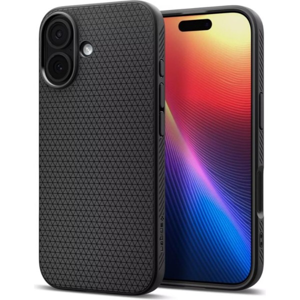 Фото - Чехол для смартфона Spigen for iPhone 17, Liquid Air, Matte Black (ACS10369)
