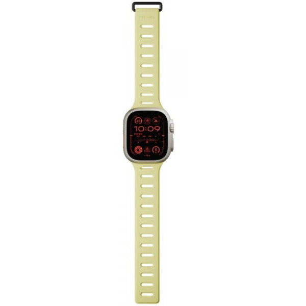 Фото - Ремінець для смарт-годинника Native Union Active Magnetic Band Lemon for Apple Watch 49/45/44mm (ACTBAND-AW-L-LMOS)