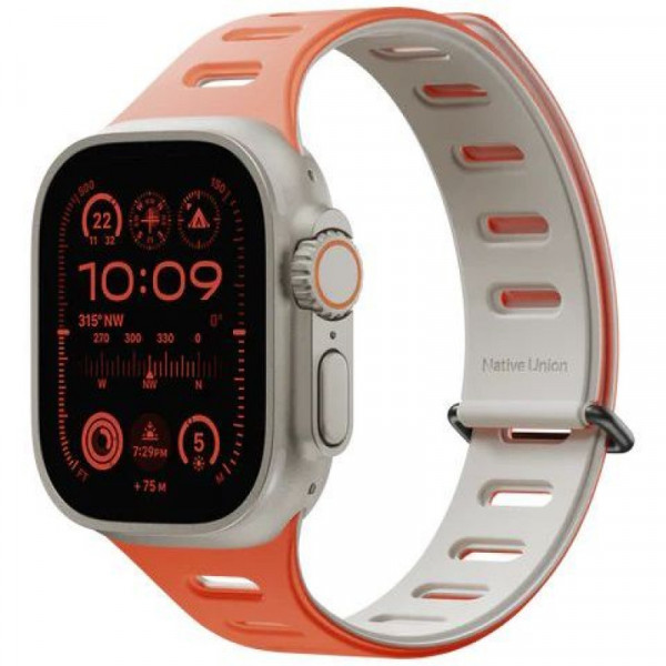 Фото - Ремінець для смарт-годинника Native Union Active Magnetic Band Oxyfire for Apple Watch 49/45/44mm (ACTBAND-AW-L-OXYS)