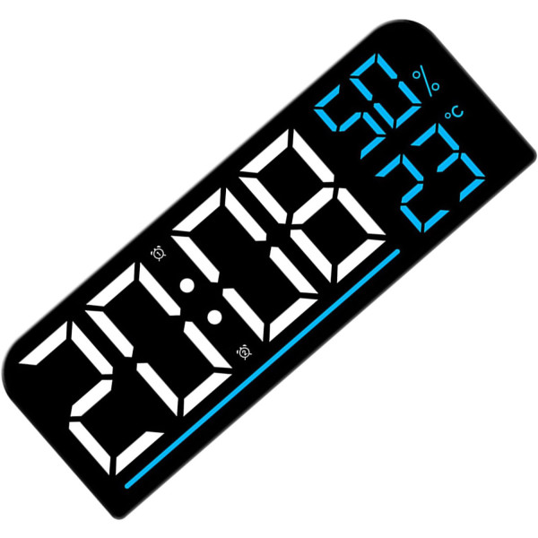 Фото - Настільний годинник Action Black (GH8027-act)