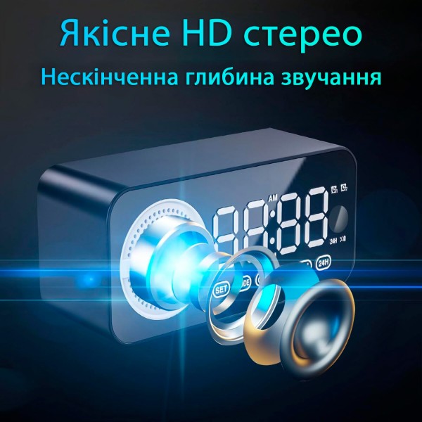 Фото - Радіогодинник Action U-01
