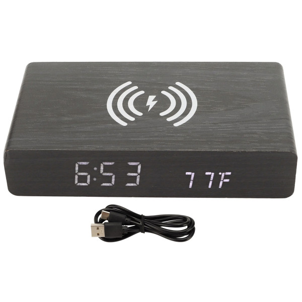 Фото - Настільний годинник Action Black (YC-9091-act)