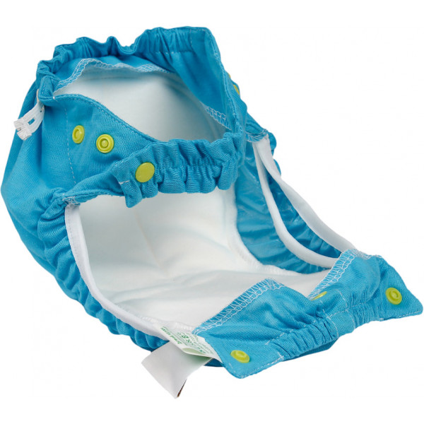 Фото - Підгузок багаторазовий ЕКО ПУПС Active Premium 12-17 (76-87), з вкладишем Abso Maxi (Бірюзовий) (ТП3ВК4-4бз)