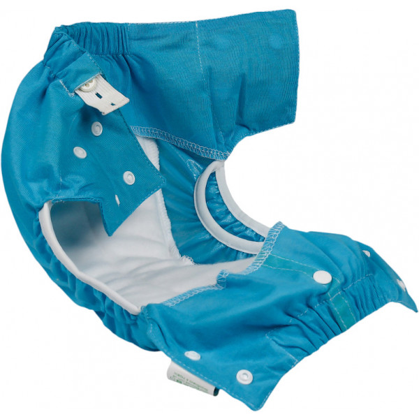 Фото - Підгузок багаторазовий ЕКО ПУПС Active Premium 5-9 (50-74), з вкладишем Abso Maxi (Бірюзовий) (ТП3ВК4-2бз)