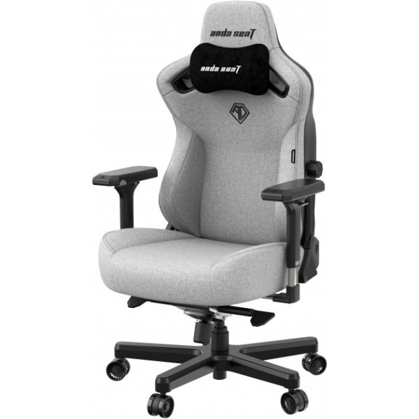 Фото - Кресло для геймеров Anda Seat Kaiser 3 Size XL Grey Fabric (AD12YDC-XL-01-G-PVF)