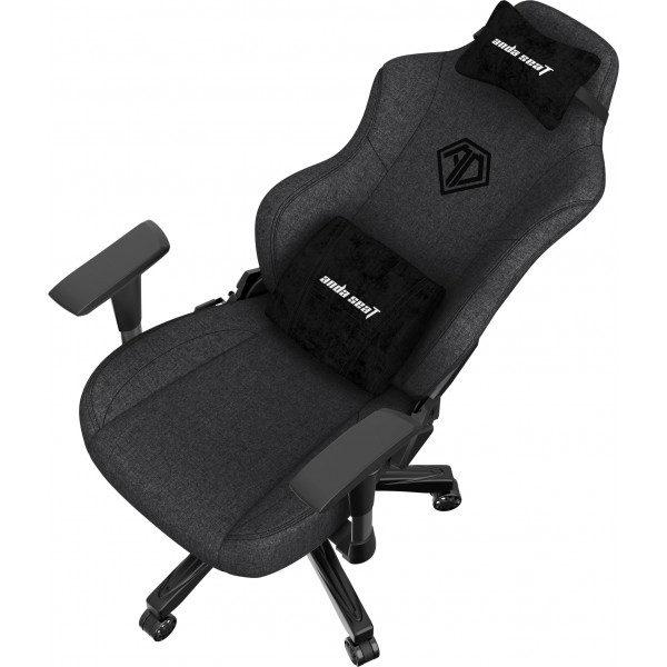 Фото - Крісло для геймерів Anda Seat Phantom 3 Size L Dark Gray Linen Fabric (AD18Y-06-GB-F)