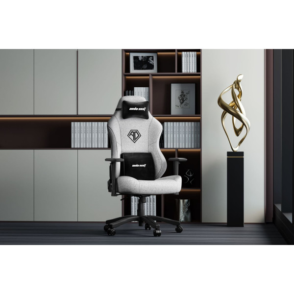 Фото - Кресло для геймеров Anda Seat Phantom 3 Size L Grey (AD18Y-06-G-F)