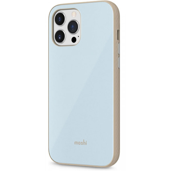Фото - Чохол для смартфону
 Moshi iGlaze Slim Hardshell Case Adriatic Blue for iPhone 13 Pro Max (99MO132523)