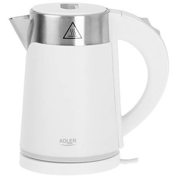 Фото - Електричний чайник Adler AD 1372 White