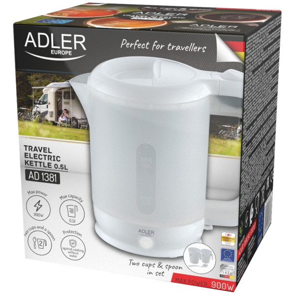 Фото - Електричний чайник Adler AD 1381
