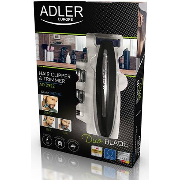 Фото - Триммер для усов и бороды Adler AD 2922