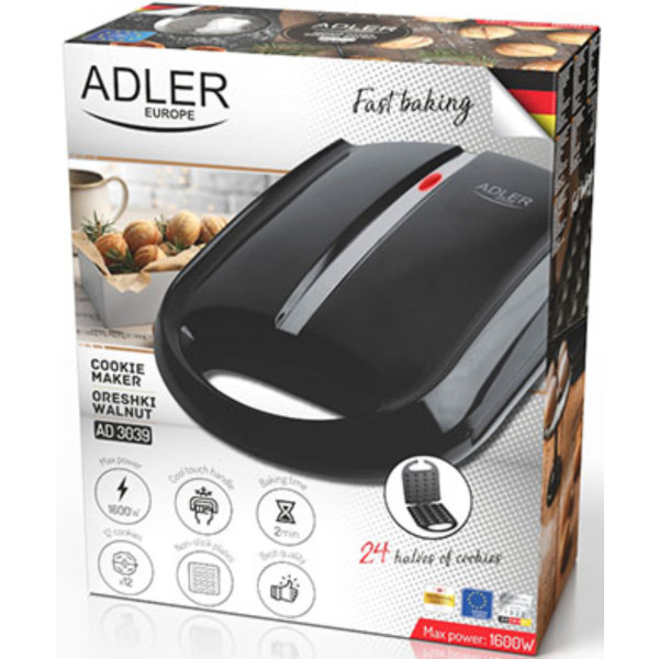 Фото - Горішниця Adler AD 3039 Black