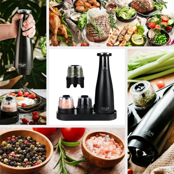 Фото - Млинок для спецій Adler AD 4449 Black
