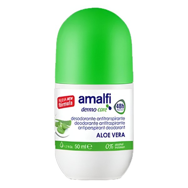 Фото - Дезодорант кульковий Amalfi Aloe Vera 50 мл (ADA50)