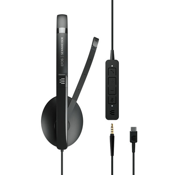 Фото - Гарнітура дротова Sennheiser ADAPT 165 USB-C II (1000920)