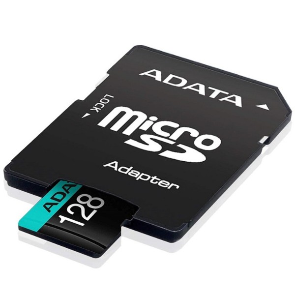Фото - Карта пам'яті ADATA microSDXC Premier Pro 128Gb Class 10 V30S A2 (AUSDX128GUI3V30SA2-RA1)