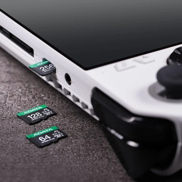 Фото - Карта памяти ADATA microSDXC (UHS-1 U3) SPEED PLUS 256Gb Class 10 V30 A2 adapter SD (UD256GUI3V30A2SP-RA1)