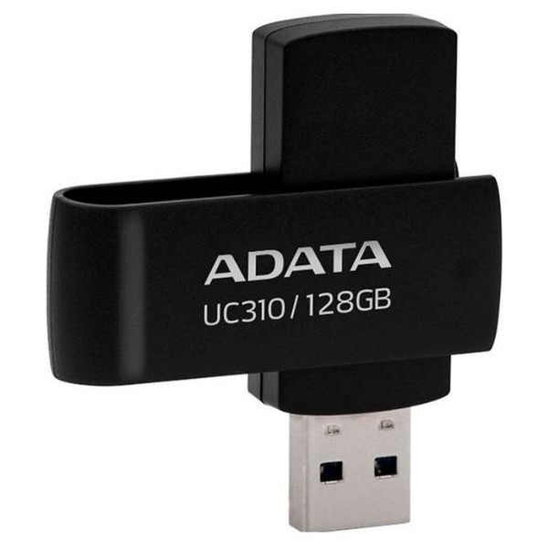 Фото - Флеш USB ADATA USB 3.2 UC310 128Gb Black (UC310-128G-RBK)