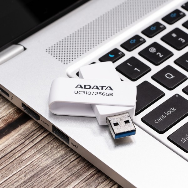 Фото - Флеш USB ADATA USB 3.2 UC310 128Gb Black (UC310-128G-RBK)
