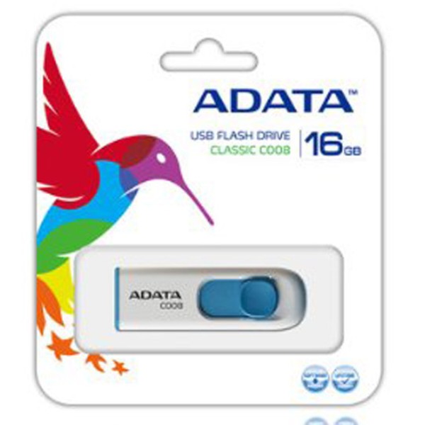 Фото - Флеш USB ADATA C008 16GB USB 2.0 White (AC008-16G-RWE)