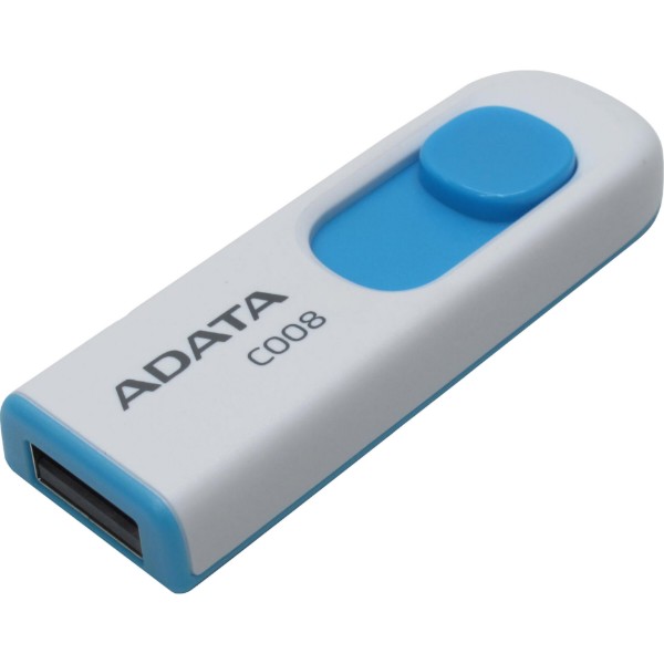 Фото - Флеш USB ADATA C008 8GB USB 2.0 White (AC008-8G-RWE)