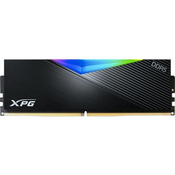 Фото - Память DDR ADATA DDR5 32GB KIT 16GBx2 5200 RGB (AX5U5200C3816G-DCLARBK)
