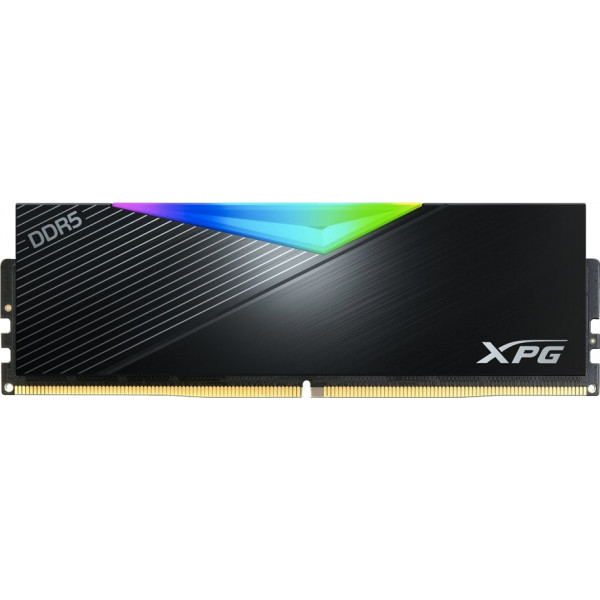 Фото - Память DDR ADATA DDR5 32GB KIT 16GBx2 5200 RGB (AX5U5200C3816G-DCLARBK)