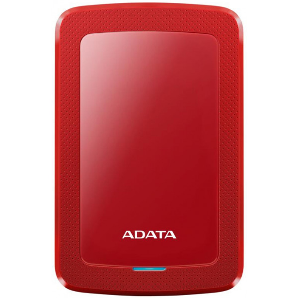 Фото - Жорсткий диск зовнішній ADATA HV300 4TB USB 3.1 Red  (AHV300-4TU31-CRD)