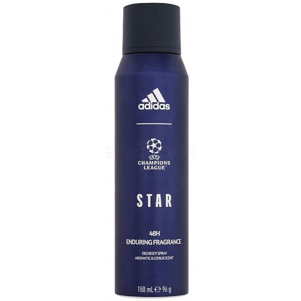 Фото - Дезодорант аерозольний Adidas UEFA 10 Champions League Star Edition (3616304693731)
