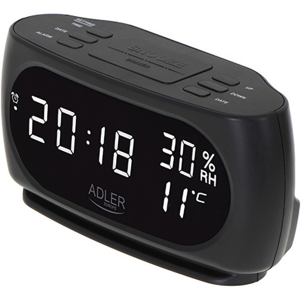 Фото - Настольные часы Adler AD 1186 Black