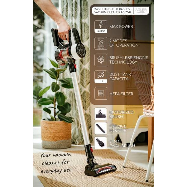 Фото - Пылесос ручной для дома Adler AD 7048