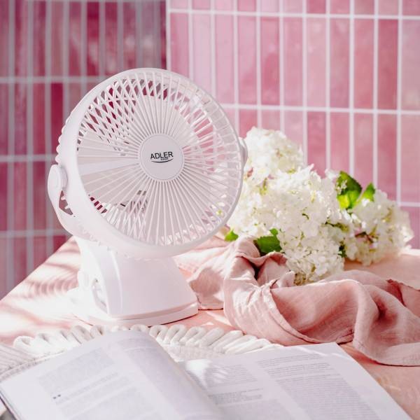 Фото - Вентилятор настольный Adler AD 7342 white