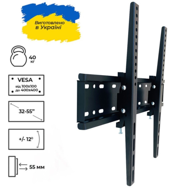 Фото - Кріплення для телевізора SECTOR TV40T Black