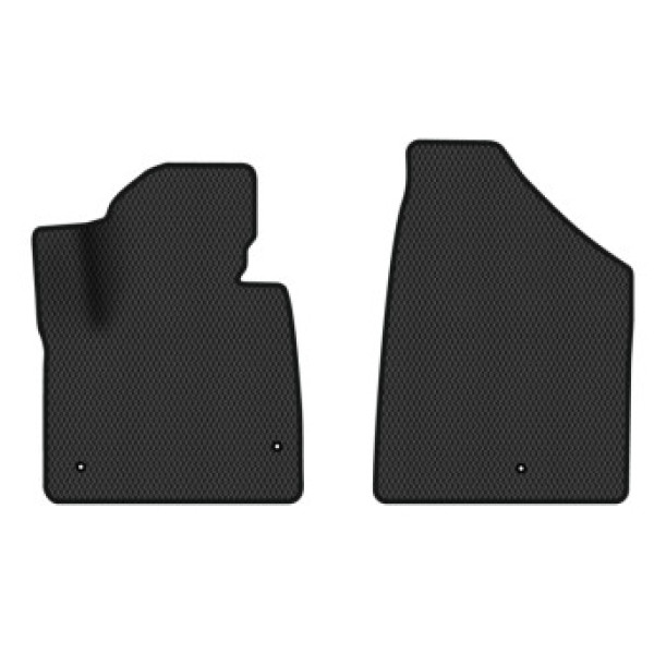 Фото - Килимки ворсові в салон авто EVAtech Standard для Hyundai Grand Santa FE (NC) 7 seats 2012-2017 3 покоління SUV EU чорний кант HY52584AE2LA3VEB