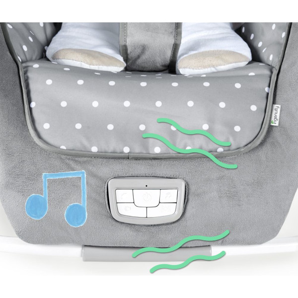 Фото - Крісло-шезлонг Ingenuity 2 в 1 Cuddle Lamb (12118)